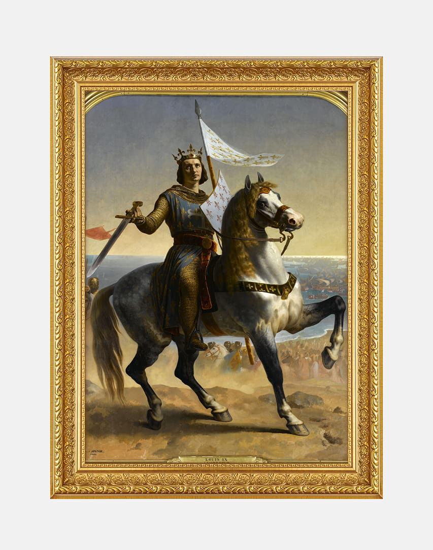 oeuvreMaisonEpopee-01 Saint Louis, roi de France – Image 1