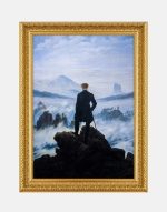 Le Voyageur contemplant une mer de nuages